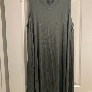 Karen Kane Sleeveless Olive Dress